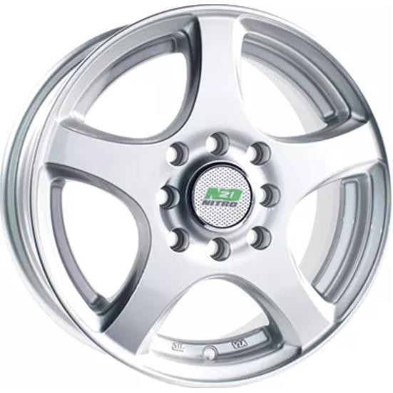 Диски N2O Y279 5.5x13 4*98 ET35 DIA58.6 Silver Литой