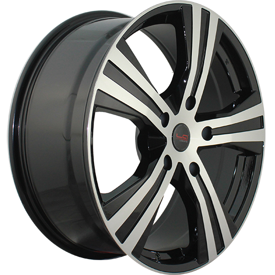 Диски Replica LA LX105 8.5x21 5*150 ET54 DIA110.1 BKF Литой