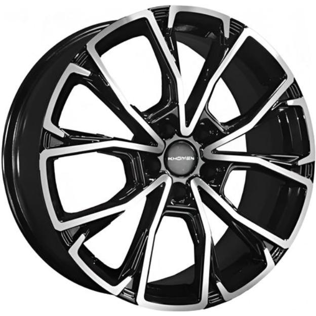 Диски Khomen KHW 1907 7.5x19 5*108 ET46 DIA63.3 Black-FP Литой