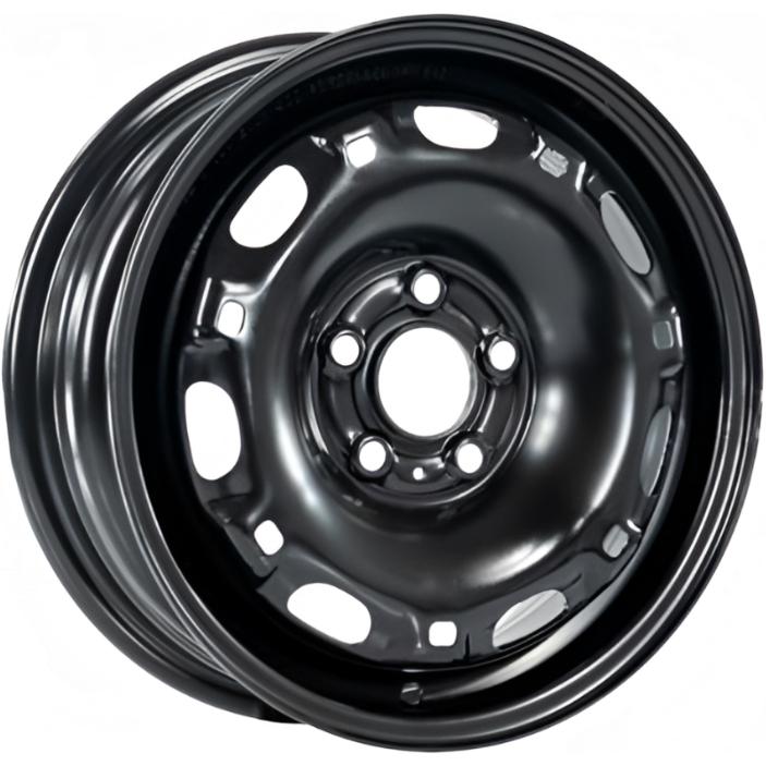 Диски Magnetto 14018 5x14 4*100 ET46 DIA54.1 Black Штампованный