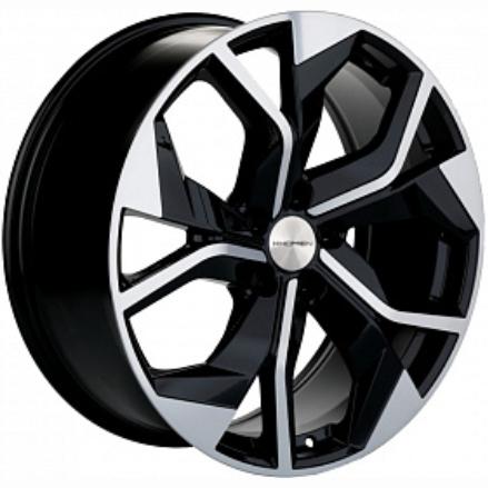 Диски Khomen KHW 2006 8.5x20 5*114.3 ET30 DIA60.1 Black-FP Литой