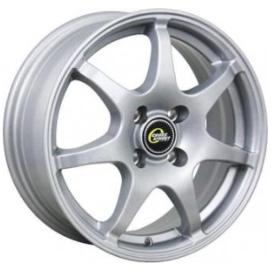 Диски Cross Street CR-15 5.5x14 4*98 ET35 DIA58.6 Silver Литой
