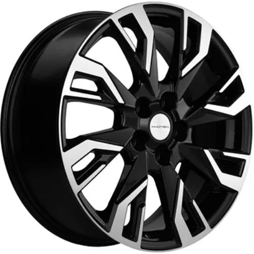 Диски Khomen KHW 1809 7x18 5*110 ET50 DIA63.3 Black-FP Литой