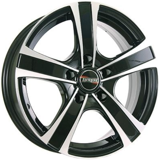 Диски Tech Line 539 6x15 5*114.3 ET38 DIA67.1 BFP Литой