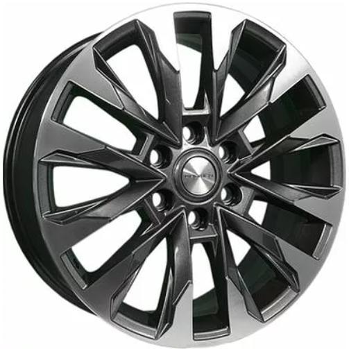 Диски Khomen KHW 2010 8x20 6*114.3 ET40 DIA67.1 Gray-FP Литой