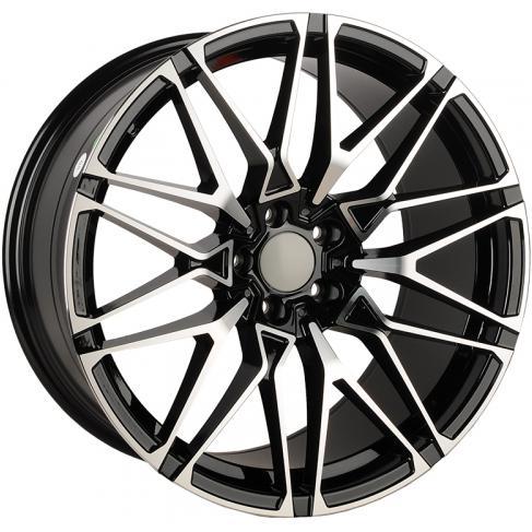 Диски KoKo Kuture 0295 10.5x22 5*112 ET43 DIA66.6 BKF Литой