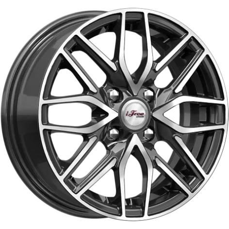 Диски iFree Кайкос 5.5x14 4*98 ET35 DIA58.6 Блэк Джек Литой