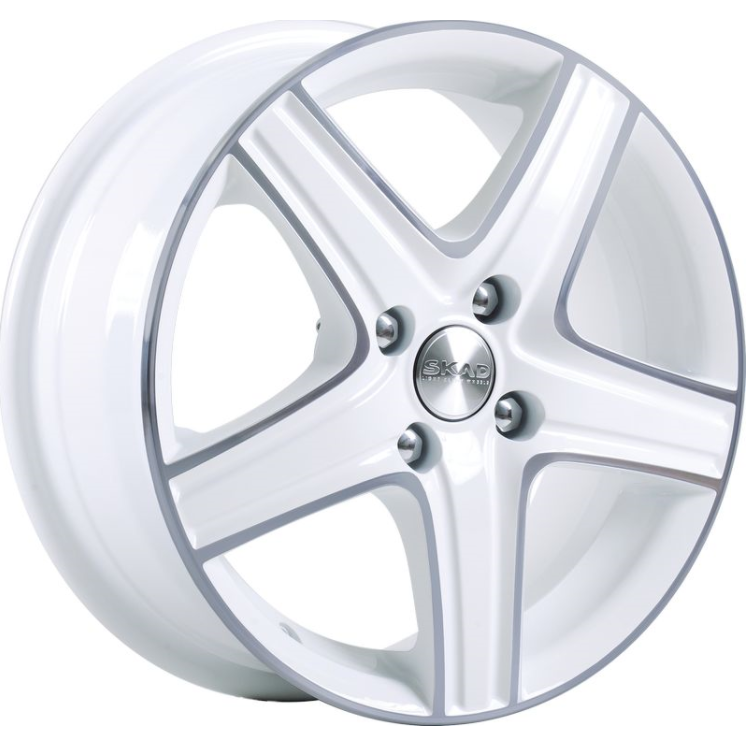 Диски Скад Магнум 5.5x14 4*100 ET49 DIA56.6 Алмаз белый Литой