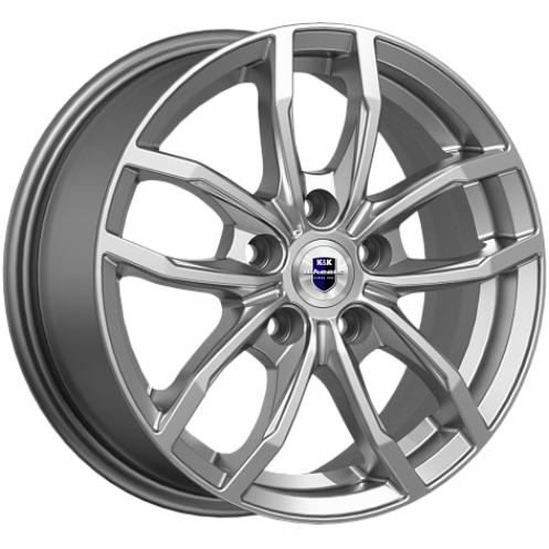 Диски K&K Фрост 6.5x15 5*108 ET50 DIA63.3 Дарк платинум Литой