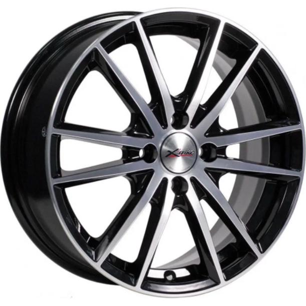Диски X'trike X-129 6.5x16 4*100 ET45 DIA67.1 BKFP Литой