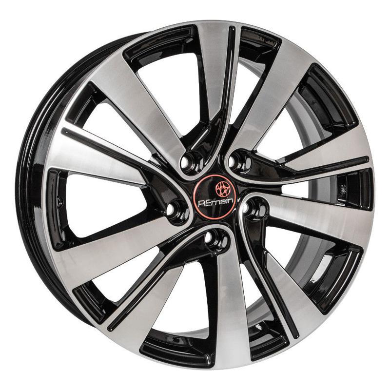Диски Remain R185 7x17 5*114.3 ET53 DIA67.1 Алмаз черный Литой