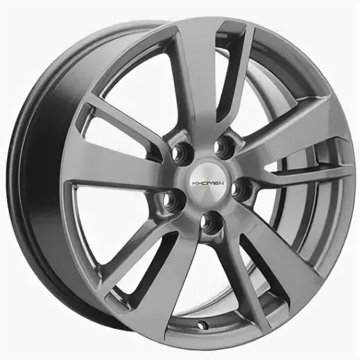 Диски Khomen KHW 1704 7x17 5*114.3 ET38 DIA67.1 Gray-FP Литой