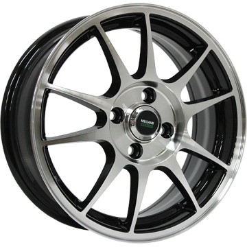 Диски Megami MGM-5 6x15 4*100 ET40 DIA67.1 BFP Литой
