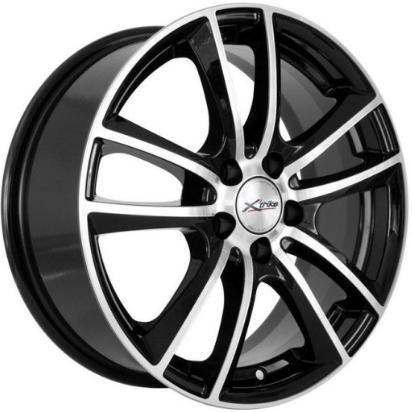 Диски X'trike X-116 6.5x16 5*114.3 ET40 DIA66.1 BKFP Литой