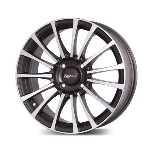 Диски Proma Цунами 7x17 5*108 ET33 DIA60.1 Алмаз матовый Литой