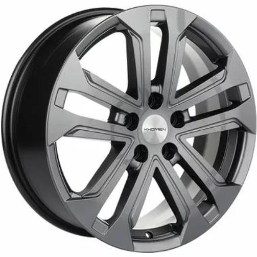 Диски Khomen KHW 1803 7x18 5*114.3 ET48 DIA67.1 Gray Литой