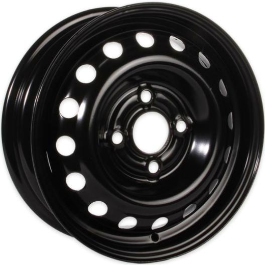 Диски Magnetto 13001 5x13 4*98 ET35 DIA58.6 Black Штампованный