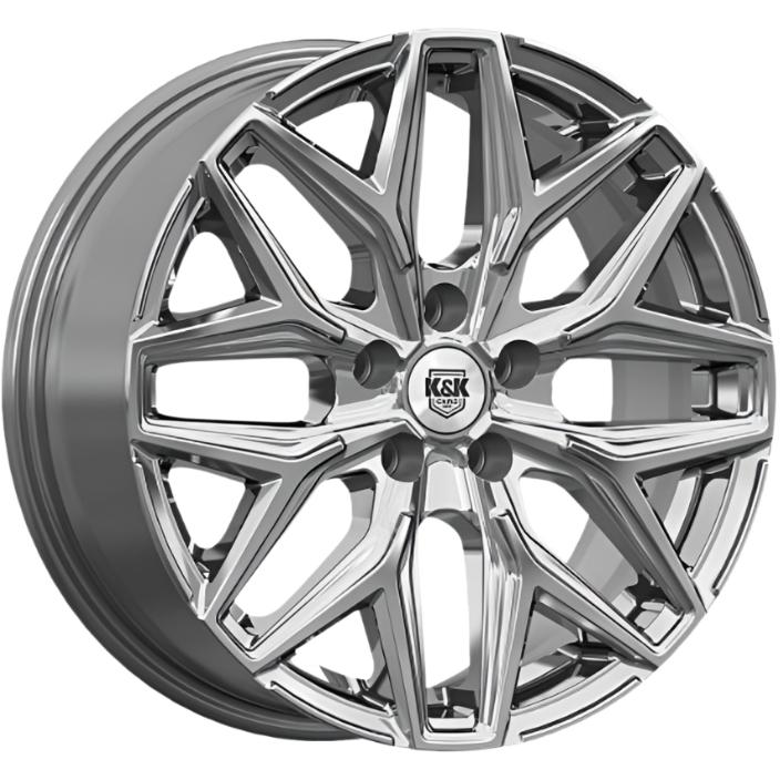 Диски K&K Ариус 7x17 5*114.3 ET40 DIA67.1 Дарк платинум Литой