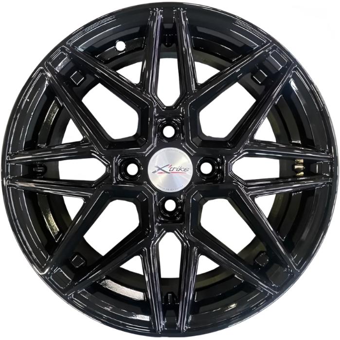 Диски X'trike X-148 6x15 4*100 ET46 DIA60.1 BK Литой