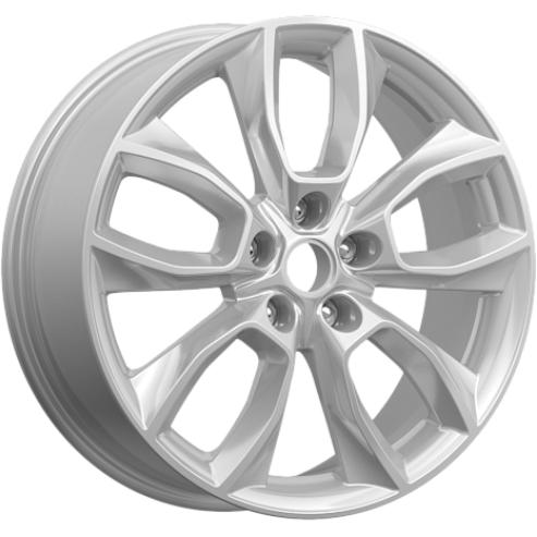 Диски K&K КР001 7x18 5*114.3 ET45 DIA67.1 Elite silver Литой