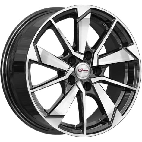 Диски iFree Зиплайн 6.5x16 5*110 ET38 DIA65.1 Блэк Джек Литой