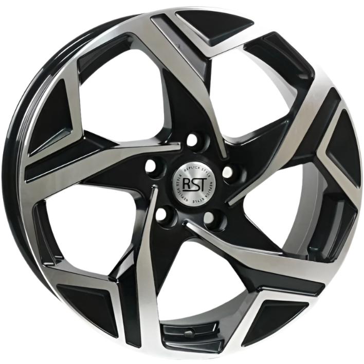 Диски RST R227 7x17 5*114.3 ET45 DIA67.1 BKFP Литой
