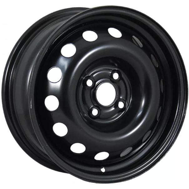 Диски Trebl 64A50C 6x15 4*100 ET50 DIA60.1 Black Штампованный