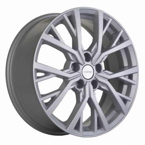 Диски Khomen KHW 1806 7x18 5*114.3 ET37 DIA66.6 F-Silver Литой