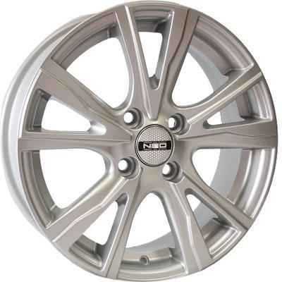 Диски Neo 574 6x15 4*100 ET45 DIA60.1 Silver Литой