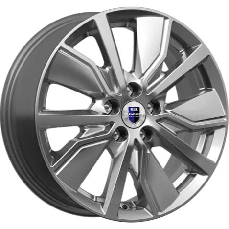 Диски K&K Гамбит 6.5x16 5*100 ET38 DIA57.1 Дарк платинум Литой