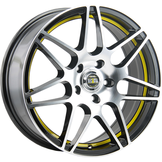 Диски Alcasta M28 7x17 5*114.3 ET45 DIA60.1 BKFYSI Литой