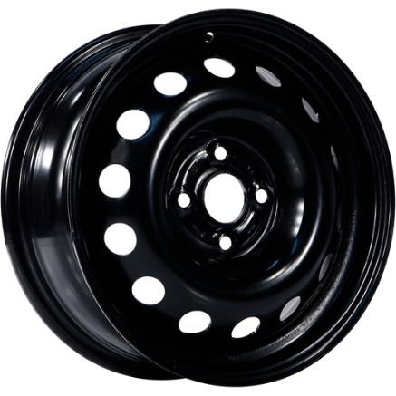 Диски Trebl 6515 5.5x14 4*100 ET39 DIA56.6 Black Штампованный