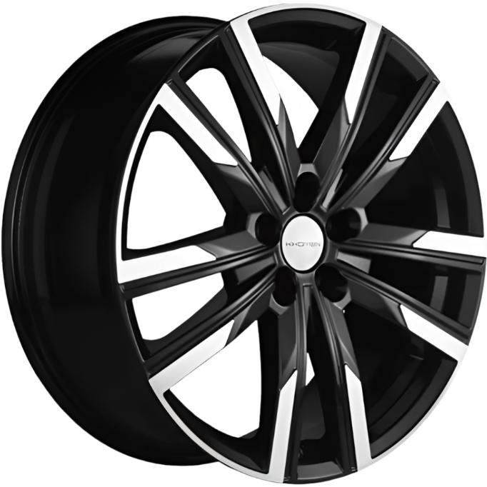 Диски Khomen KHW 1905 7.5x19 5*108 ET47 DIA60.1 Black-FP Литой