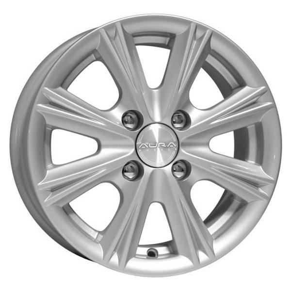 Диски K&K Аттика 5.5x14 4*98 ET35 DIA58.6 Сильвер Литой