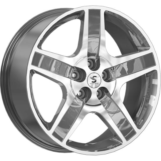 Диски K&K КР008 8.5x20 5*120 ET45.5 DIA62.5 Алмаз графит Литой