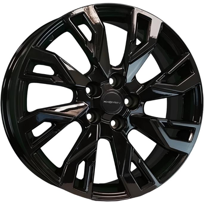 Диски Khomen KHW 1809 7x18 5*114.3 ET37 DIA66.6 Black Литой