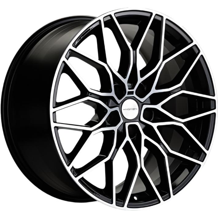 Диски Khomen KHW 1902 9.5x19 5*114.3 ET40 DIA67.1 Black-FP Литой