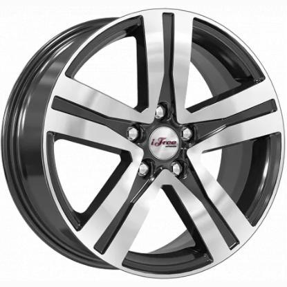 Диски iFree Rebel 7x17 5*112 ET45 DIA57.1 Блэк Джек Литой