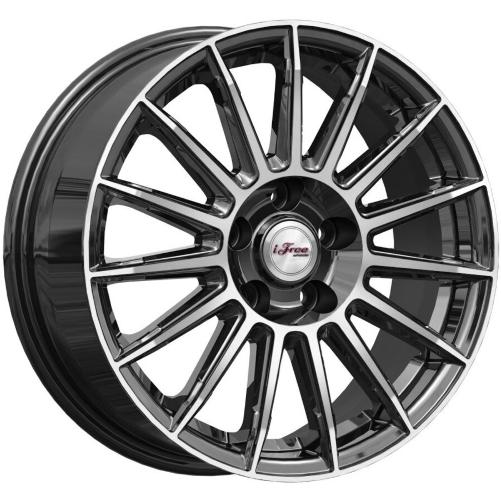 Диски iFree Азур 6.5x16 5*114.3 ET45 DIA67.1 Блэк Джек Литой
