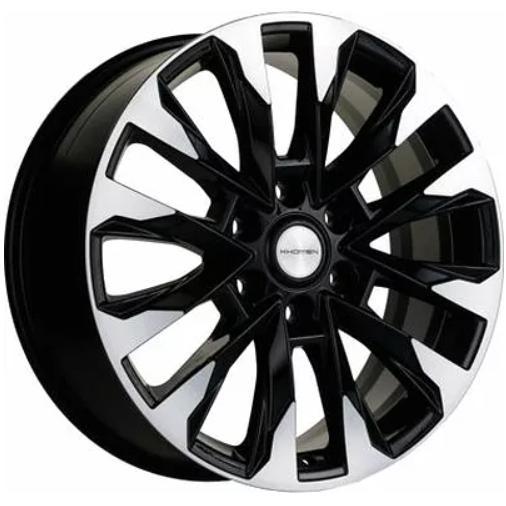 Диски Khomen KHW 2010 8x20 6*139.7 ET36 DIA100.1 Black-FP Литой
