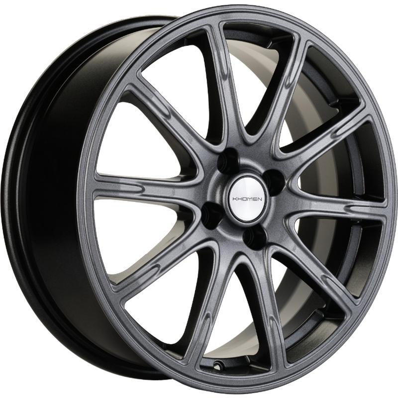 Диски Khomen KHW 1707 6.5x17 4*100 ET43 DIA60.1 Gray Литой