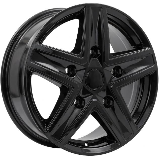 Диски N2O V2237 6.5x16 5*108 ET42 DIA65.1 Black Литой