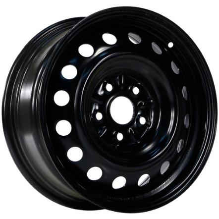 Диски Trebl 7755 6x15 5*112 ET43 DIA57.1 Black Штампованный