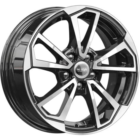 Диски K&K КС1005 6x15 5*114.3 ET46 DIA67.1 Алмаз черный Литой