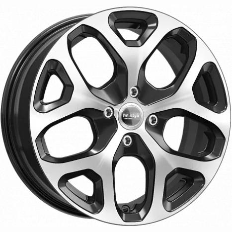 Диски Скад КС869 6.5x16 5*112 ET46 DIA57.1 Алмаз черный Литой