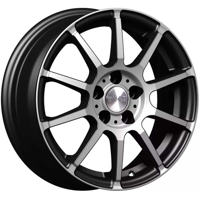 Диски Скад Акита 6x15 5*100 ET38 DIA57.1 Алмаз Литой