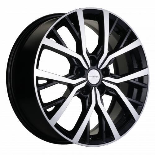 Диски Khomen KHW 1806 7x18 5*114.3 ET40 DIA64.1 Black-FP Литой