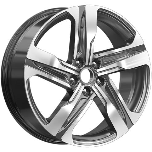 Диски K&K КР004 7.5x19 5*114.3 ET50 DIA67.1 Diamond quartz Литой
