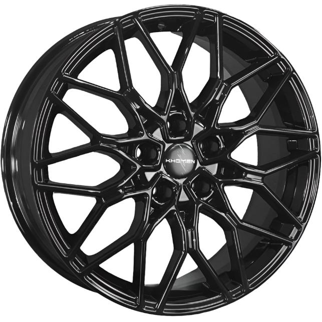 Диски Khomen KHW 1813 7x18 5*114.3 ET40 DIA66.1 Black Литой