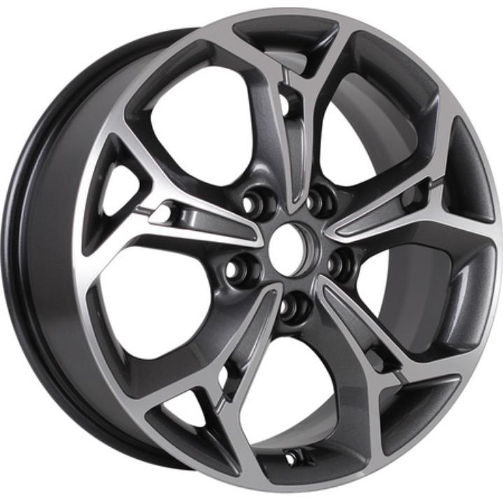 Диски Khomen KHW 1702 7x17 5*114.3 ET45 DIA60.1 Gray-FP Литой